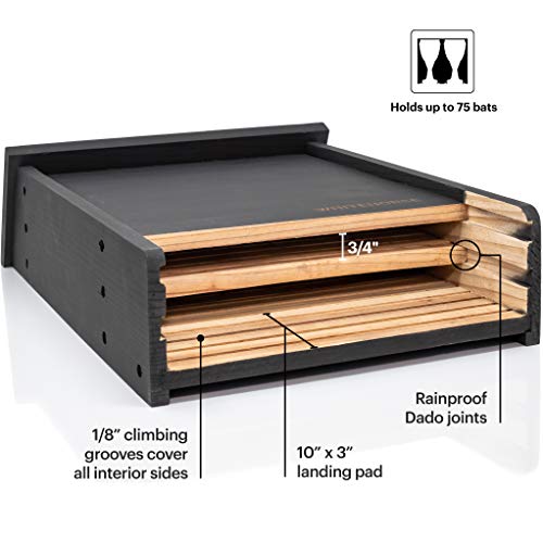 WHITEHORSE Premium Cedar Bat House A 2Chamber Bat Box That is Built