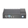 Fanless Mini PC,Desktop Computer,Quad Core AMD A6 1450,(Black),[HUNSN BH05a],[VGA/HDMI/LAN/4USB2.0/2USB3.0/WiFi/BT4.0…