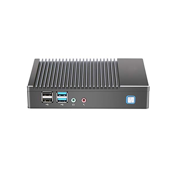 Fanless Mini PC,Desktop Computer,Quad Core AMD A6 1450,(Black),[HUNSN BH05a],[VGA/HDMI/LAN/4USB2.0/2USB3.0/WiFi/BT4.0…