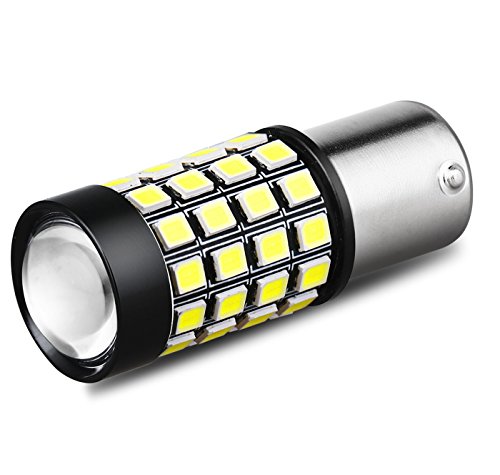 Alla Lighting 1000Lm 51-SMD Extremely Super Bright 6000K White BA15S 1141 1156 7506 P21W LED Bulb High Power 2835 Chipsets LED Back-up Reverse Lights Bulbs Lamps Replacement