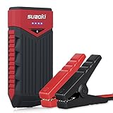 SUAOKI T10 400A Peak 12000 mAh Car Jump Starter Power pack and Dual USB Power Bank with LED Flashlight for Truck Motorcycle Boat Automotive