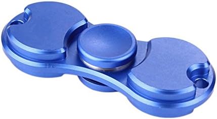 Fidget Spinner Toy ADHD EDC Focus Ultra Durable High Speed Fingertip Gyro (Blue)