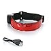Glovion USB Rechargeable Light up Sports Armband Belt - Safety and Visibility for Running, Cycling or Walking (Red)