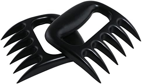 Bear Claws Meat Claws Meat Fork Carving Fork Set Bear Paw Pulled Pork Shredder Claws BBQ Meat Handle Forks Kitchen Tool Set