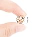 Premium Crystal Rhinestones Sew on, 50Pcs Bright Flatback Beads Buttons with Diamond, DIY Craft Perfect for Clothes Garment, Clothing, Bags, Shoes, Dress, Wedding Party Decoration (Rose Gold)