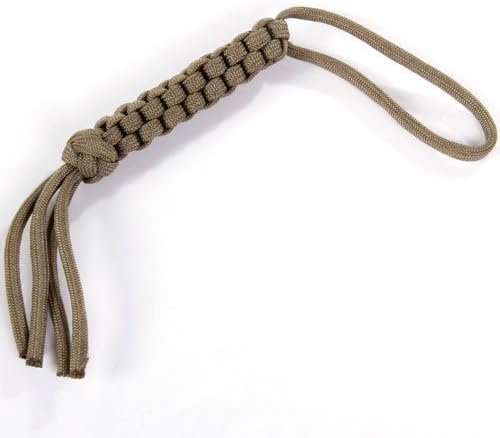 TMODD Paracord Square Weave Knife Lanyard--Khaki