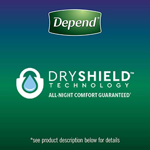 3 Depend+Incontinence+Underwear+Overnight+Disposable