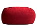 Big Joe XL Fuf Foam Filled Bean Bag Chair, Comfort Suede, Sierra Red
