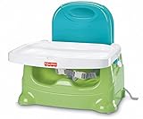 Fisher-Price Healthy Care Booster Seat, Green/Blue