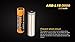 Fenix ARB-L18 3500mAh Protected 18650 Rechargeable Li-ion Battery w/EdisonBright BBX3 battery carry case -For TK75 TK16 P12 TK35 PD35 PD32 TK09 TM26 ARE-X1 ARE-C1 ARE-C2 and other High Drain Devices