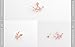 VANVENE Womens Fashion Gold Plated Leaf Crystal Ear Jacket Double Sided Swing Stud Earrings Gift Back Cuff Stud Earring (Rose Gold)