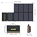 SUAOKI Solar Charger 60W Portable Solar Panel Foldable for SUAOKI/Enkeeo/Goal Zero Yeti/Webetop/Paxcess/ROCKPALS Power Station Generator and Laptop Tablet GPS iPhone iPad Camera