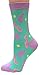 Anydaze Circa 1990's, Women's Crew Socks, Soft Combed Cotton and smooth toe