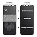 TECHO Privacy Screen Protector for Samsung Galaxy S8, Anti Spy 9H Tempered Glass [Case-Friendly] [Anti-Fingerprint] [Bubble Free] [Anti-Scratch]