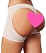 Women's Butt Lifter Panties Shapewear Boy Shorts Enhancer Shaper Panty Beige M