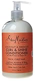 SheaMoisture Coconut & Hibiscus Curl & Shine Conditioner - 13 oz