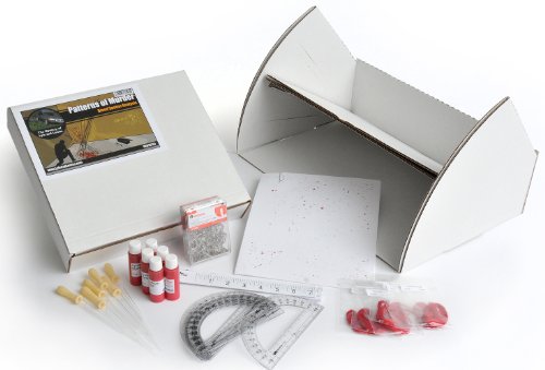 Crosscutting Concepts VXH10133 Lyle and Louise Patterns of Murder Blood Spatter Analysis Kit