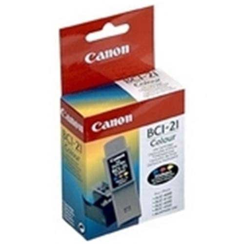 Canon Model BCI-21BK Black Ink Tank - Twin Pack