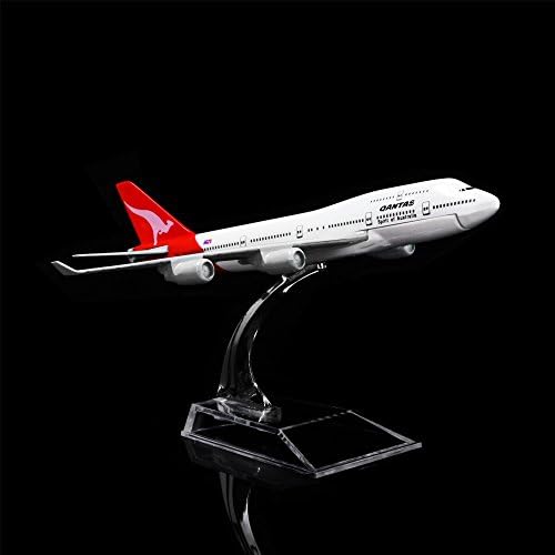 16cm Metal Australian Air Qantas B747 400 Airlines Boeing 747 Airways Plane Model Aircraft Airplane Model w Stand
