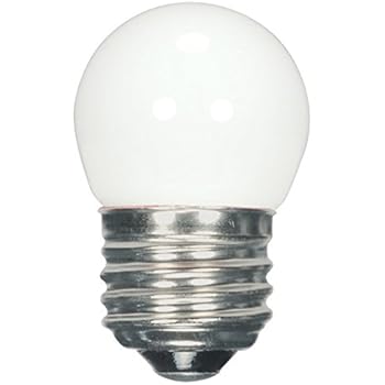 (Pack of 6) Satco S9161, 1.2W S11/WH/LED/120V/CD, LED Light Bulb