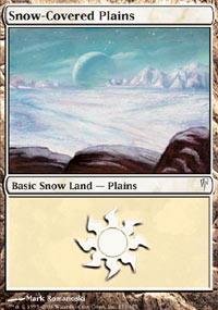 Magic: the Gathering - Snow-Covered Plains - Coldsnap