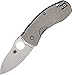 Spyderco Techno Titanium Plain Edge Knife
