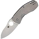 Spyderco Techno Titanium Plain Edge Knife