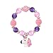 SkyWiseWin Chunky Bubblegum Necklace Bracelet Set Little Girls Jewelry