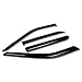Auto Dynasty 4Pcs Tape-On Window Visor Deflector Rain Guard Compatible with 2013-2016 Ford Escape, Acrylic