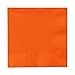 Sunkissed Orange Paper Dinner Napkins