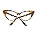 SA106 Womens Goth Mod Chic Classic Retro Cat Eye Optical Glasses Tortoise