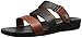 FitFlop Women's Gladdie Slide GLADIATOR Sandal, black/Tan, 8 M US