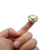 Meecoo Fidget Spinner Toy - Titanium Mini Finger Spinner - EDC Focus Toy for ADHD Anxiety and Boredom
