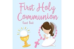 First Holy Communion Guest Book