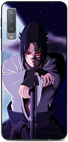 BEMAGIC Galaxy A7 2018 Case,Flexible Slim Silicone TPU Protector Cover Soft Thin Gel Skin For Samsung Galaxy A7 2018-Uchiha Sasuke 2