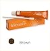 Professional Intensive Hair Tint for Eyebrows and Lashes - Dark Brown 0.68 Fluid Ounces by Intensive
