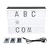 Comfy Mee DIY Cinema Light Box With 96 Letters-Free Combination-Decorative Signs-Wedding/Party/Shop Decoration Light Box,A4 Size (A4)