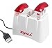3-Port Charging Socket with 2pcs 3.7V 500mAh Lipo Batteries for Syma X5UW X5UC RC Quadcopter by TIME4DEAL