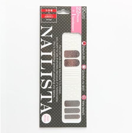 Amazon 銀座コスメティックラボ ネイリスタ ネイルラップ 今井華 ネイリスタ 武藤麻希子デザイン 1セット Nailista シール ステッカー 通販