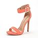 DREAM PAIRS ELEGANTEE Women's Evening High Heels Open Toe Ankle Strap Platform Casual Stiletto Pumps Sandals