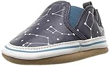 Robeez Boys' Liam Galaxy Crib Shoe, Liam Galaxy Navy, 6-12 Months M US Infant