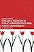 Research Methods in Public Administration and Public Management: An Introduction (Routledge Masters in Public Management)