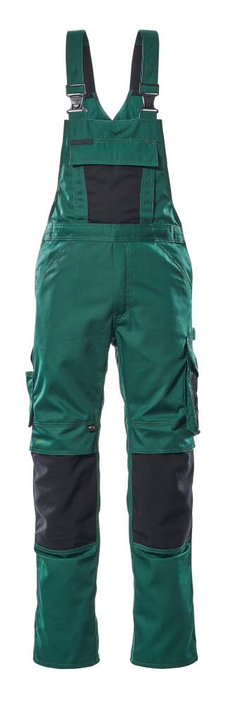 Mascot 12169-442-0309-90C50 Size L90cm/C50 "Augsburg" Bib and Brace - Green/Black