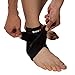 BraceUP Ankle Brace for Women and Men - Compression Ankle Support for Foot Pain, Sprained Ankle, Achilles Tendonitis, Injured Foot, One Size Adjustable Ankle Wrap