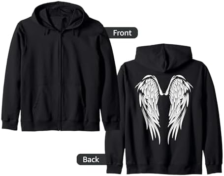 Amazon.com: White Wings Freedom Guardian For Men & Women Angel Zip