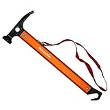 Naturehike Camping Outdoor Hammer Aluminum Multi-function Hammer Tent Hammer(Orange)