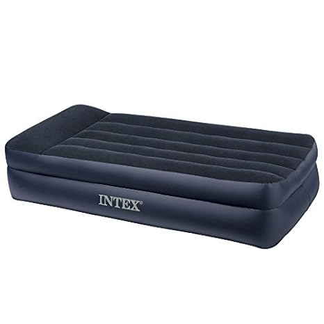 Intex Pillow Rest Raised Airbed With Built In Pillow And Electric