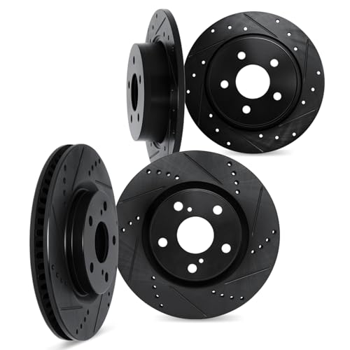 DFC Front and Rear Brake Rotors Fits 2024-2025 Honda Accord