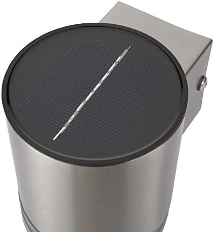 Applique murale solaire extérieure - Sans fil - IP44 - Étanche - 35 lm - Éclairage de jardin - Lampe extérieure murale - 10.030.77