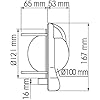 NAUTOS-51006-CONTEST-101-COMPASS-MOUNT-INCLINED-10-TO-25-DEGREES-WHITE-COMPASS-WITH-WHITE-CARD-PLASTIMO NAUTOS-51006-CONTEST-101-COMPASS-MOUNT-INCLINED-10-TO-25-DEGREES-WHITE-COMPASS-WITH-WHITE-CARD-PLASTIMO